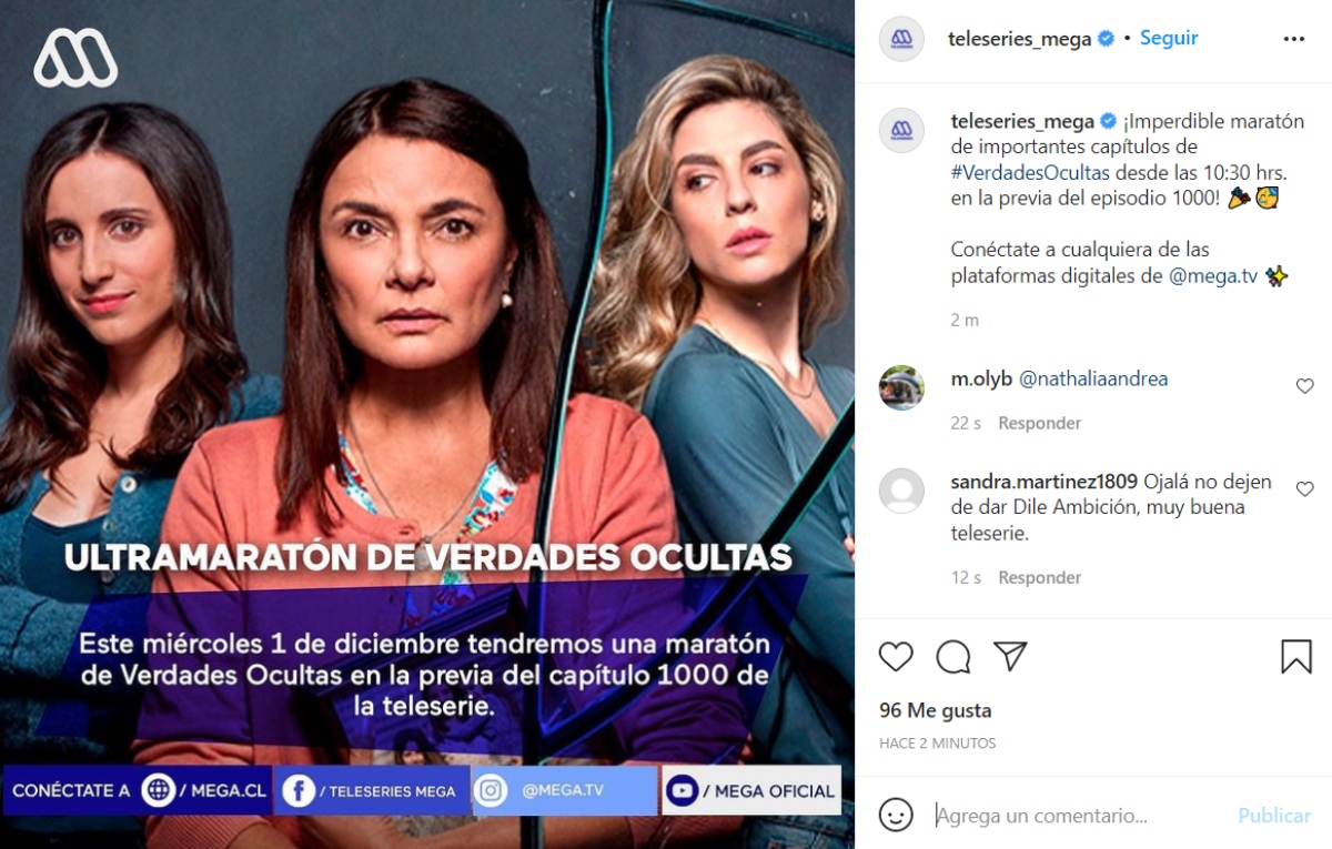 Verdades Ocultas Instagram