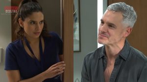 ¿Nueva pareja?: Escena de Natalia y Javier llamó la atención de los seguidores de "Verdades Ocultas"