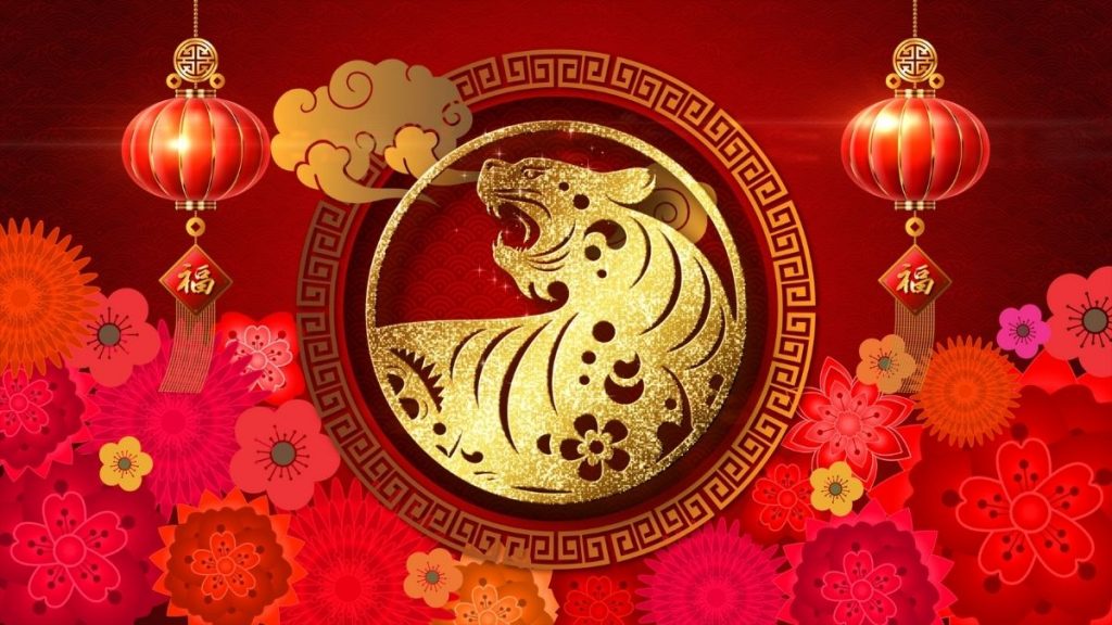 Año Nuevo Chino De Tigre