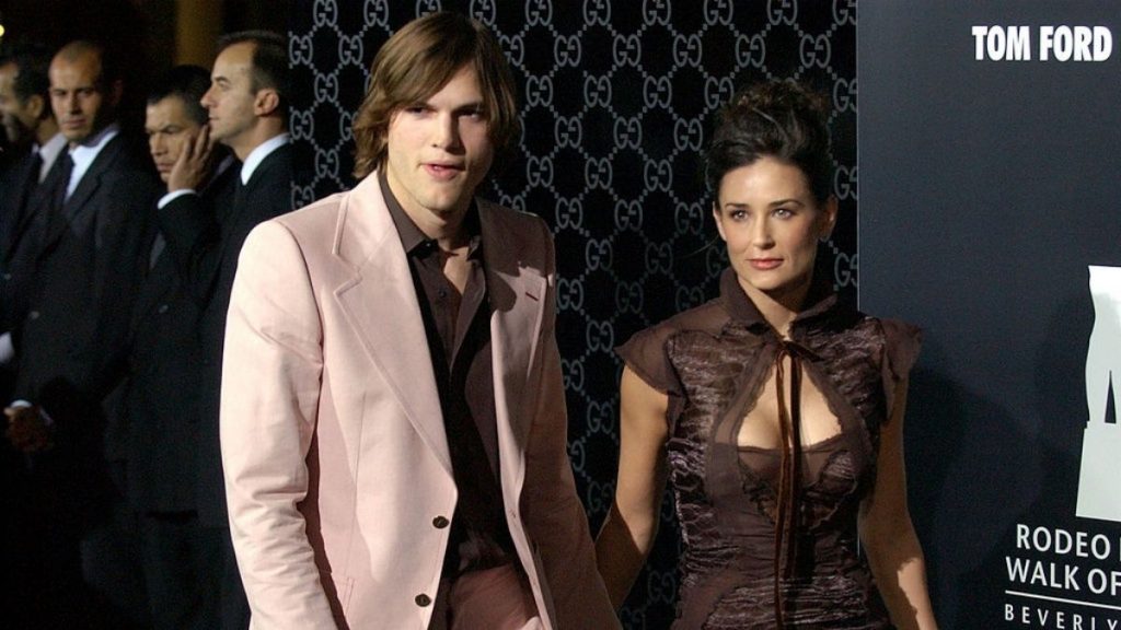Ashton Kutcher Y Demi Moore