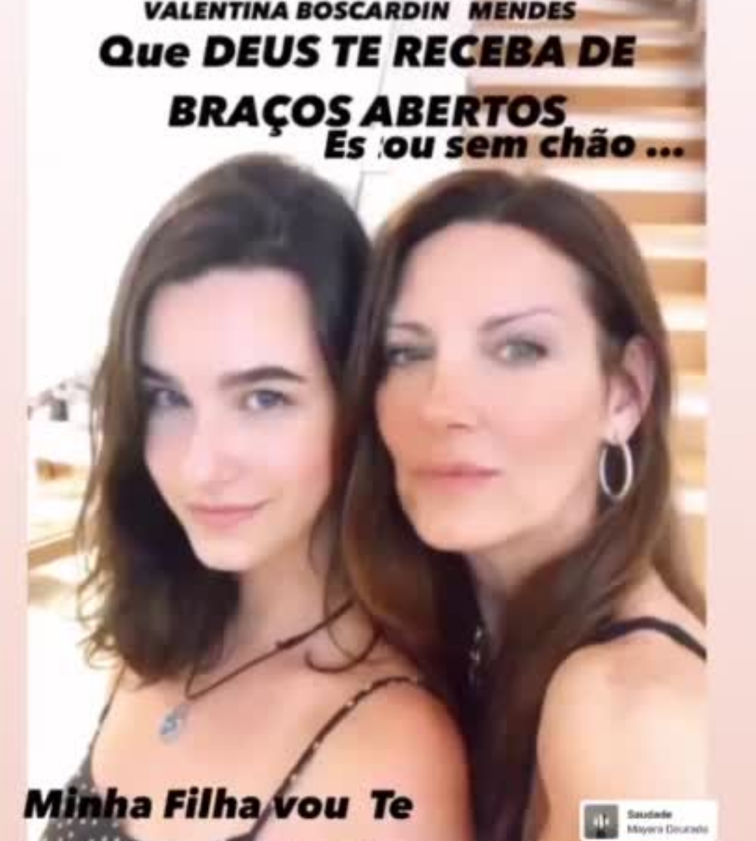 Marcia Boscardin tras muerte de Valentina Boscardin