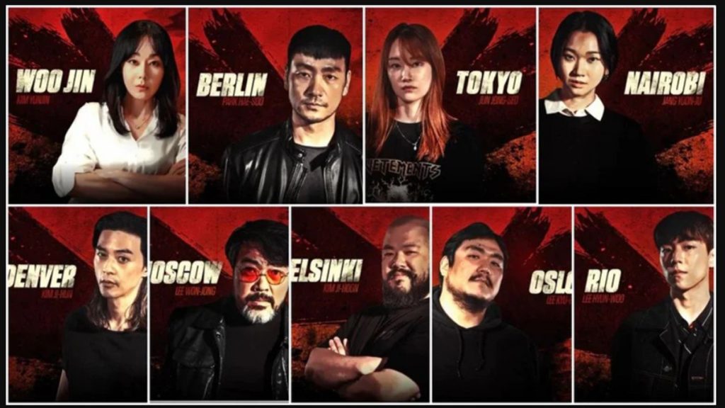 Personajes De La Casa De Papel Coreana