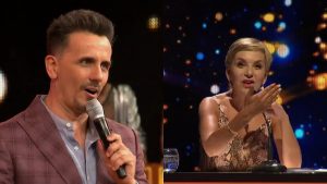 ¡No le gustó nada! Fran García-Huidobro paró en seco a Sergio Lagos tras interrupción en "Aquí se Baila"