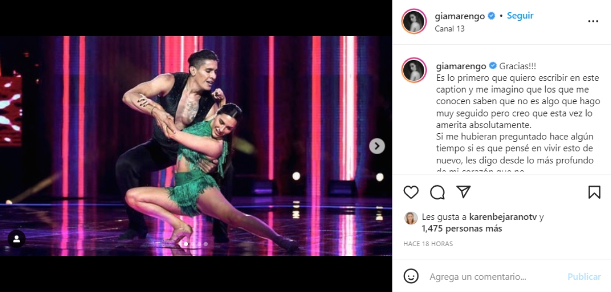 Gianella Marengo Instagram