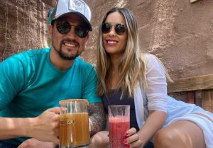 Así disfrutan Maura Rivera y Mark González en San Pedro de Atacama