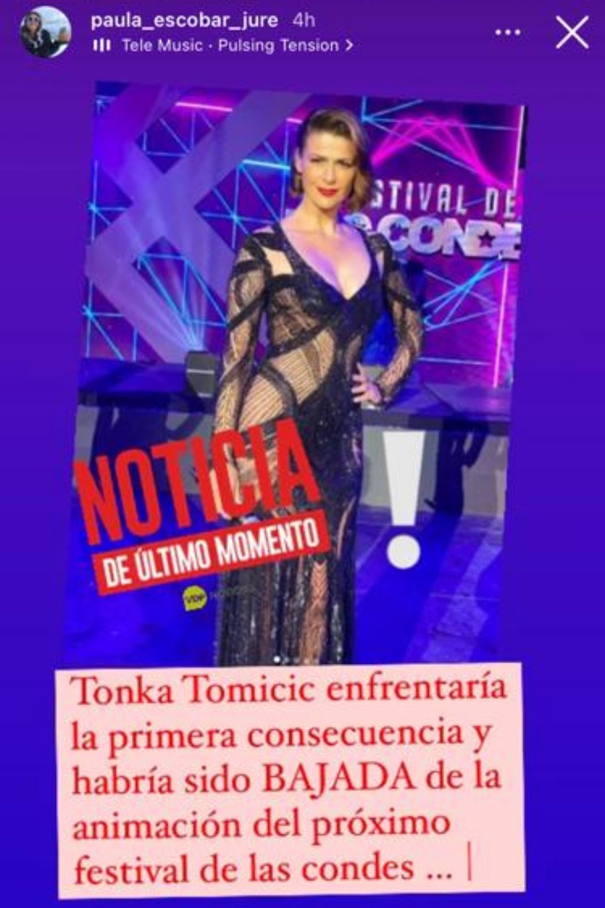 Tonka Tomicic Festival De Las Condes