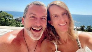 El domingo de Diana Bolocco y Cristián Sánchez: al sol y en traje de baño