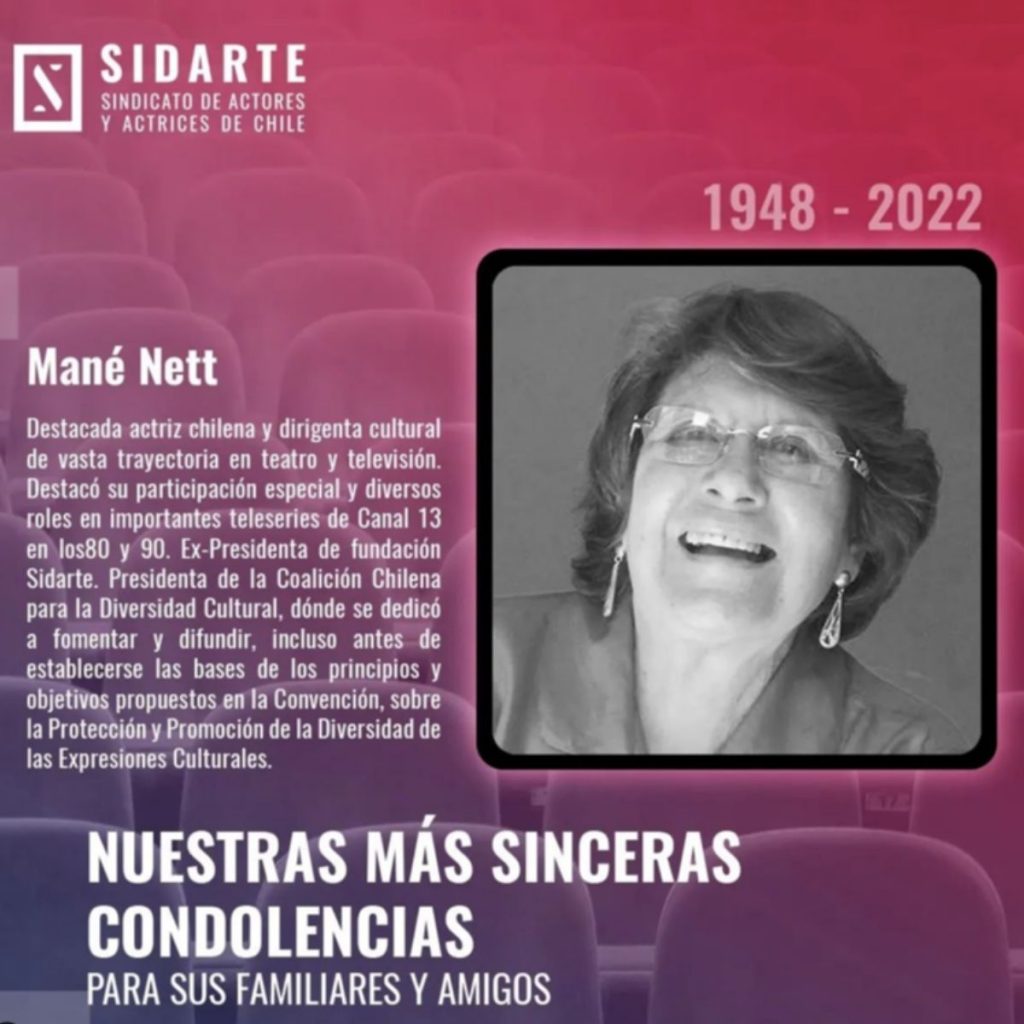 Fallecimiento Mané Nett