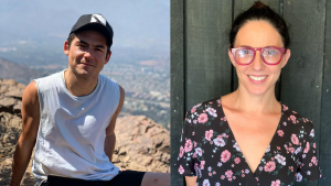 ​​​​​​Luz Valdivieso y Claudio Castellón tuvieron una segunda cita en el cerro