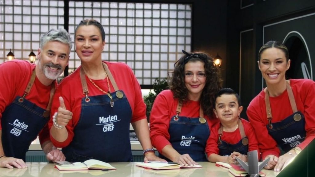 Marlen Olivari Y Miguelito En El Equipo Rojo