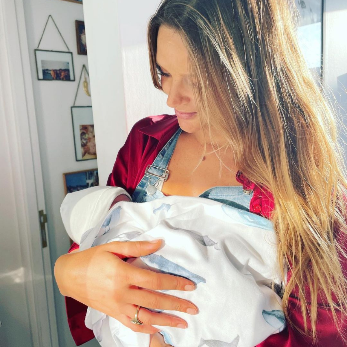 Mayte Rodríguez hijo