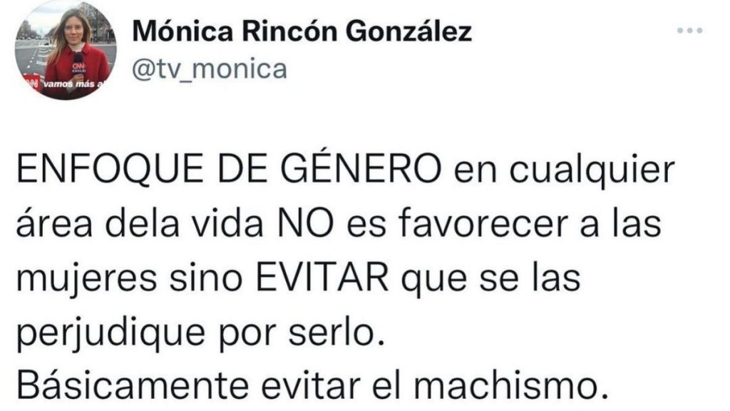 Mónica Rincón Tweet