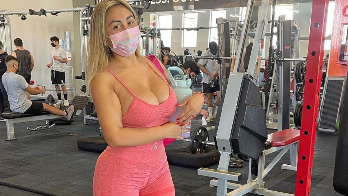 Naya Fácil compartió su primer día en el gimnasio