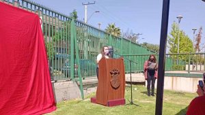 Inauguraron un mural en memoria de Ámbar Cornejo