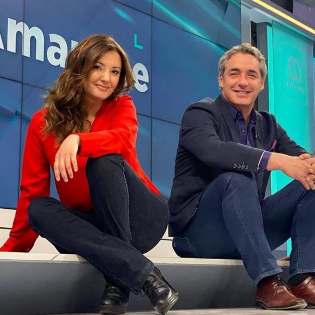 Priscilla Vargas Y José Luis Repenning En Meganoticias