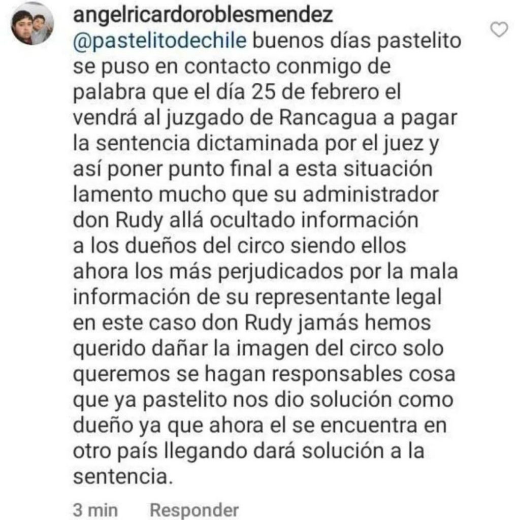 Publicación Pastelito