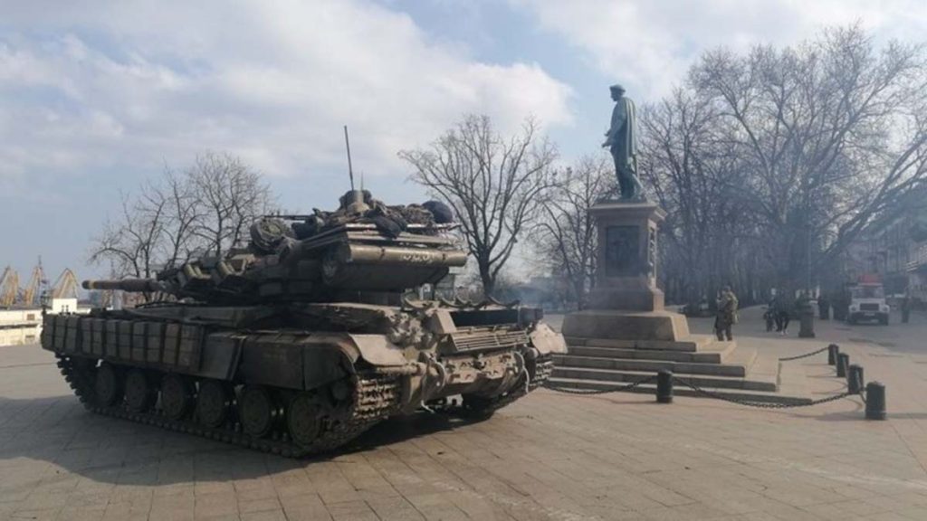 Tanque Militar En Ucrania