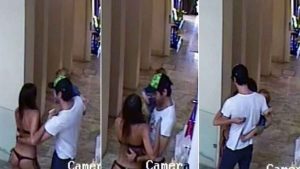 Una empresa utiliza imágenes íntimas de Vicuña y Pampita para promocionarse