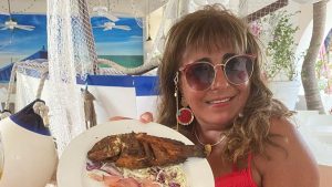 Helhue Sukni vivió un percance en medio de video con Daniel Fuenzalida: "Hola amigos conch..."