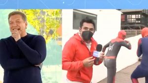 Con los "Avengers de Los Vilos": JP Queraltó invade casa de JC Rodríguez en Maitencillo