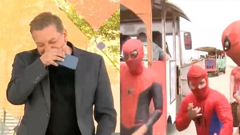 Julio Cesar Rodriguez Spiderman Contigo En La Mañana Los Vilos