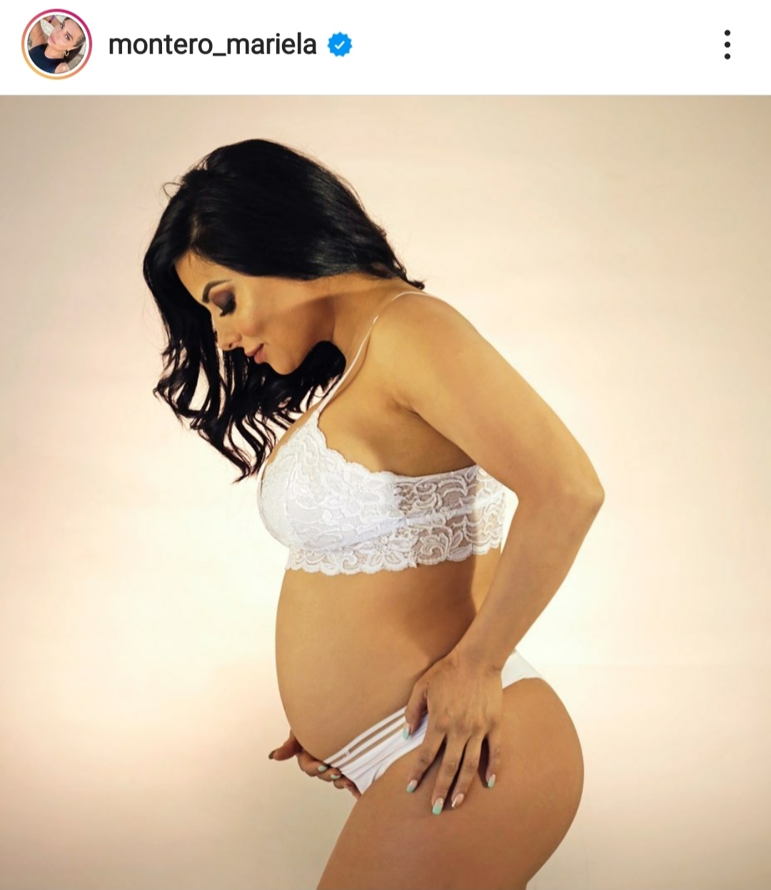 Mariela Montero embarazo