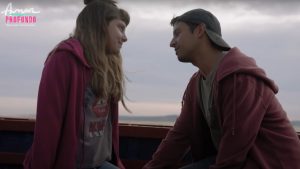 ¡Por fin! Beso entre Oliver y Rafaela emocionó a los seguidores de Amar Profundo