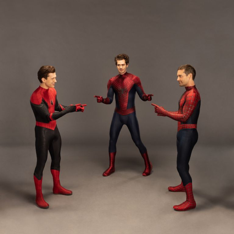 Spiderman Tom Holland Tobey Maguire Andrew Garfield