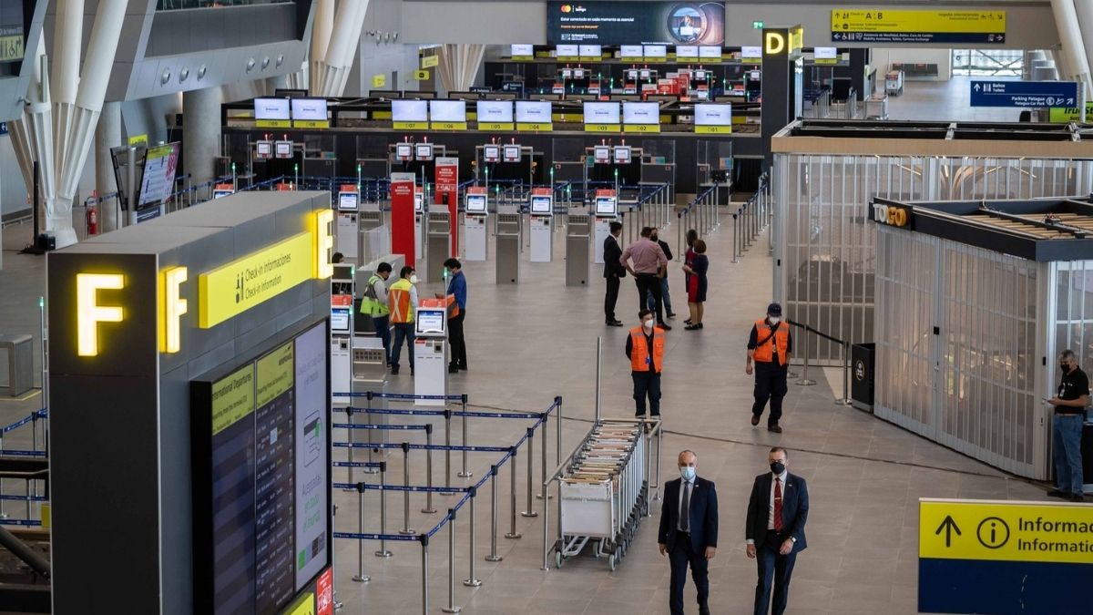 Así es el nuevo terminal internacional de Aeropuerto Nuevo Pudahuel