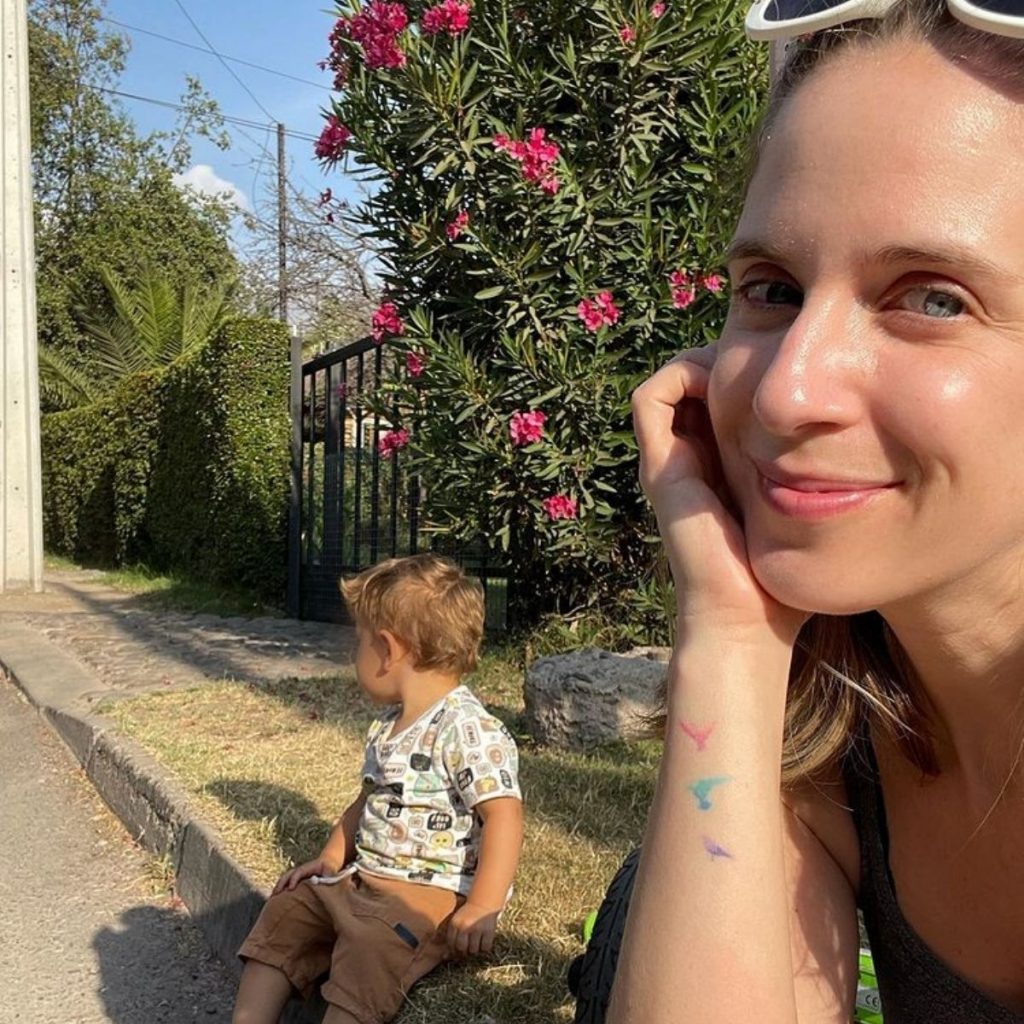 Alison Mandel Y Su Hijo