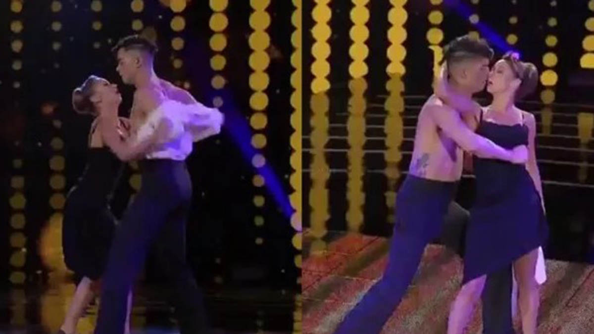 Blanquita Nieves realizó un desnudo artístico en Aquí se Baila