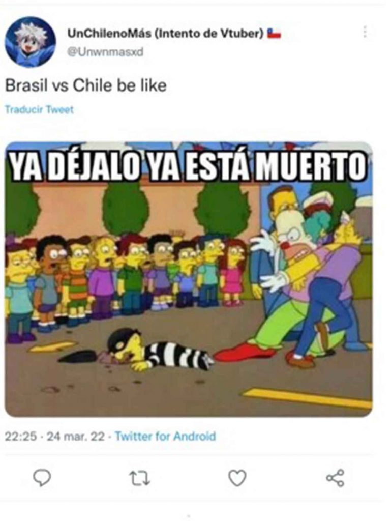 Chile Vs Brasil Memes 1