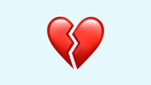 ¿Cuándo usar el emoji del corazón roto en WhatsApp?
