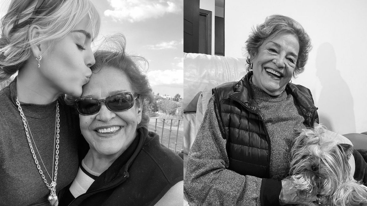 Danna Paola compartió triste mensaje junto al anuncio del fallecimiento de su abuela