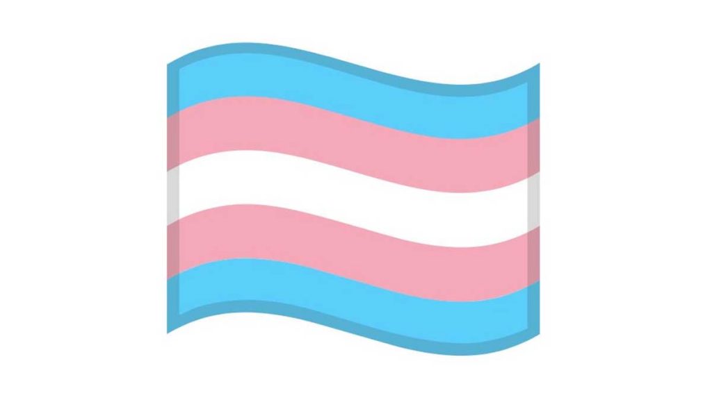 Emoji Bandera Trans