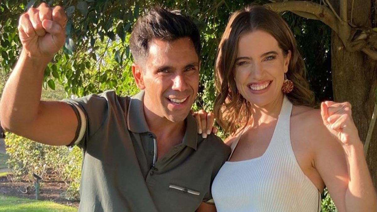 JP Queraltó celebró los frutos de su trabajo con Millaray Viera