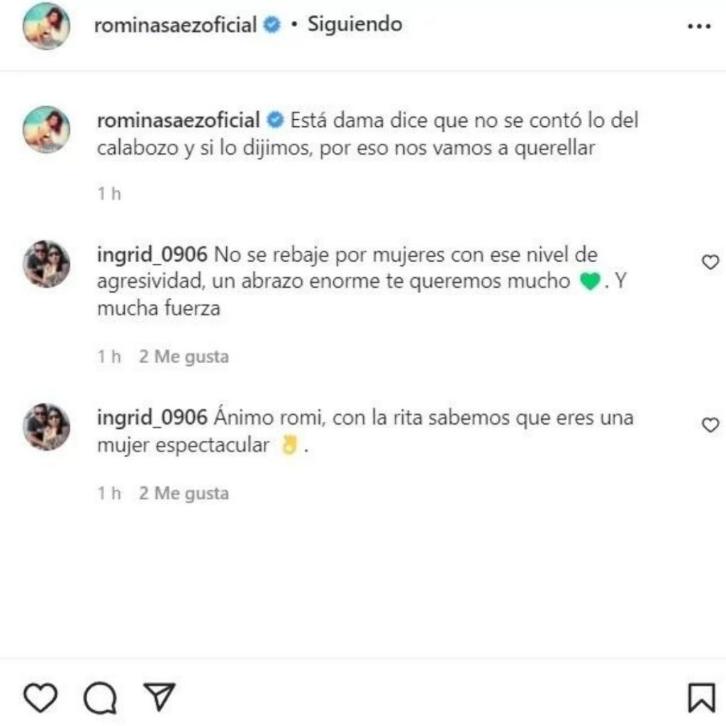 Las Amenzas De Romina Sáez