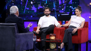 Gabriel Boric vivió emotivo reencuentro en Las Caras de la Moneda