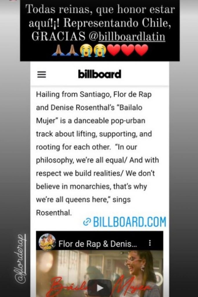 Reacción Denise Rosenthal