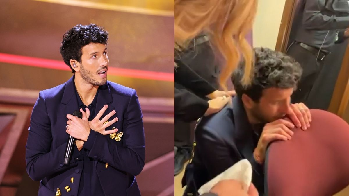 Sebastián Yatra no paró de llorar tras actuar en los Premios Oscar 2022