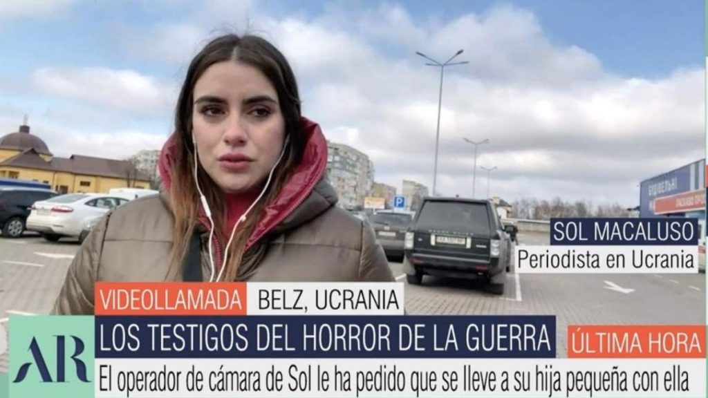 Sol Macaluso Periodista En Ucrania