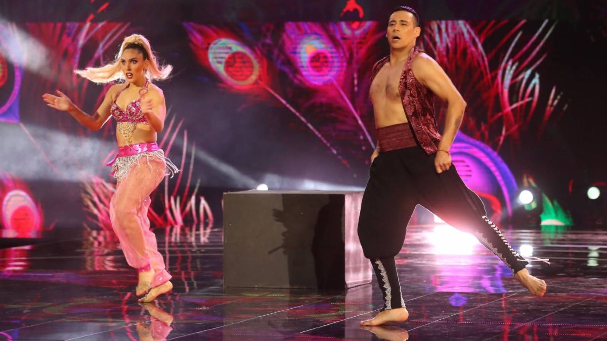 Piamaría Silva y su bailarín sufrieron un accidente en medio de su presentación