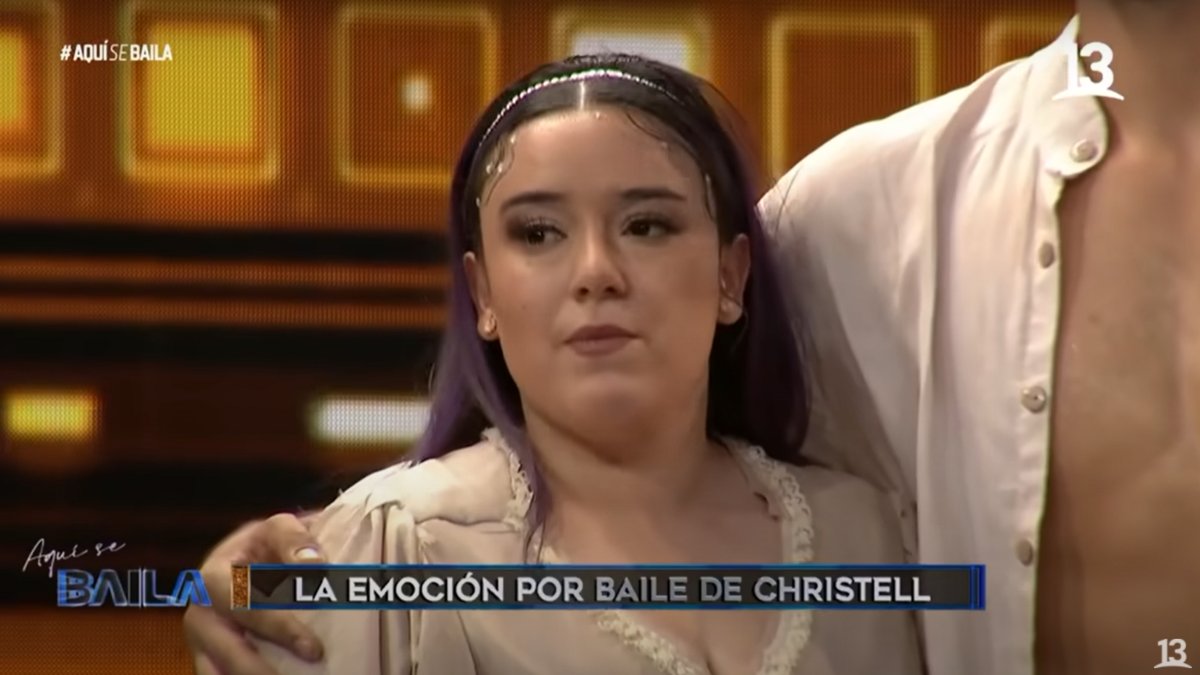 Christell Rodríguez y su aplaudido discurso de autoaceptación en Aquí se Baila