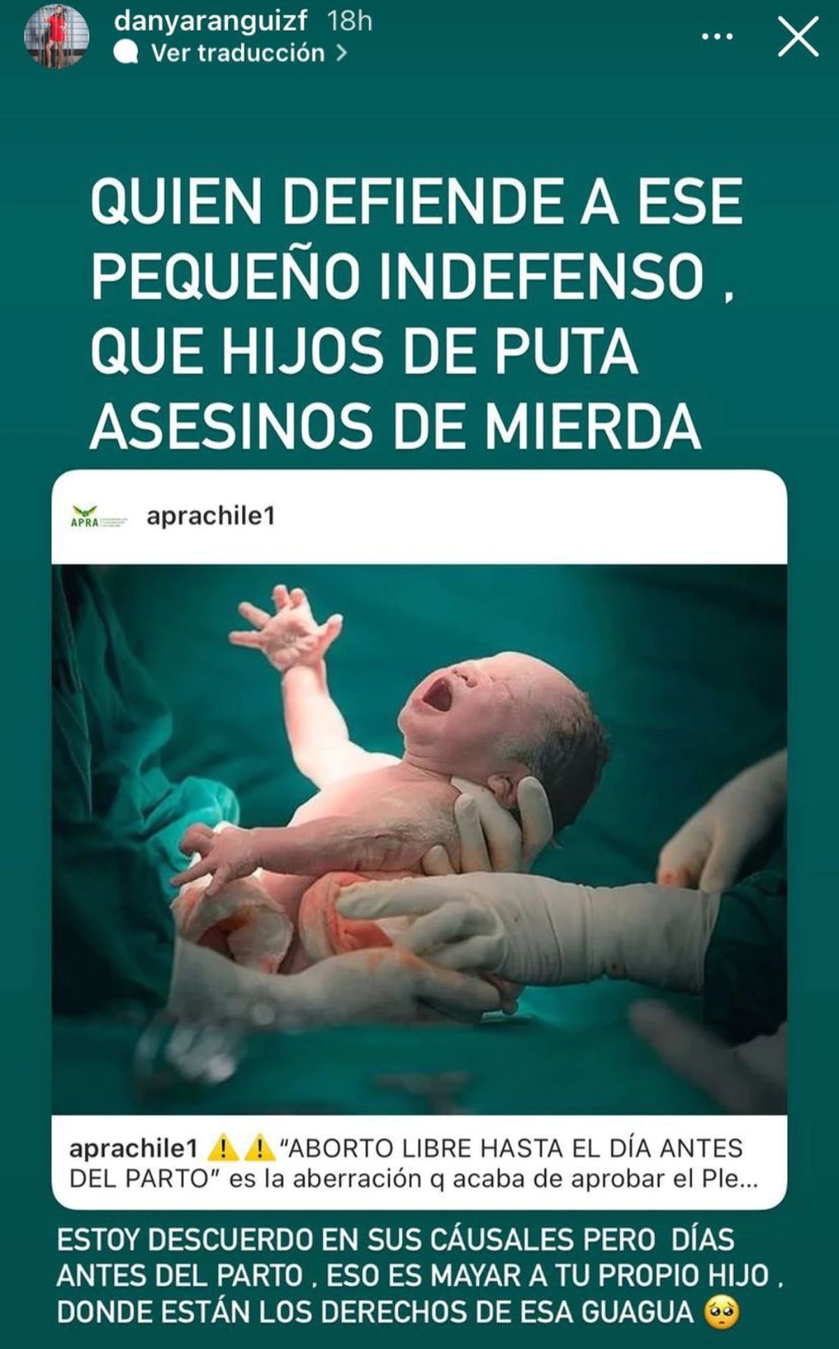 Daniela Aránguiz Instagram