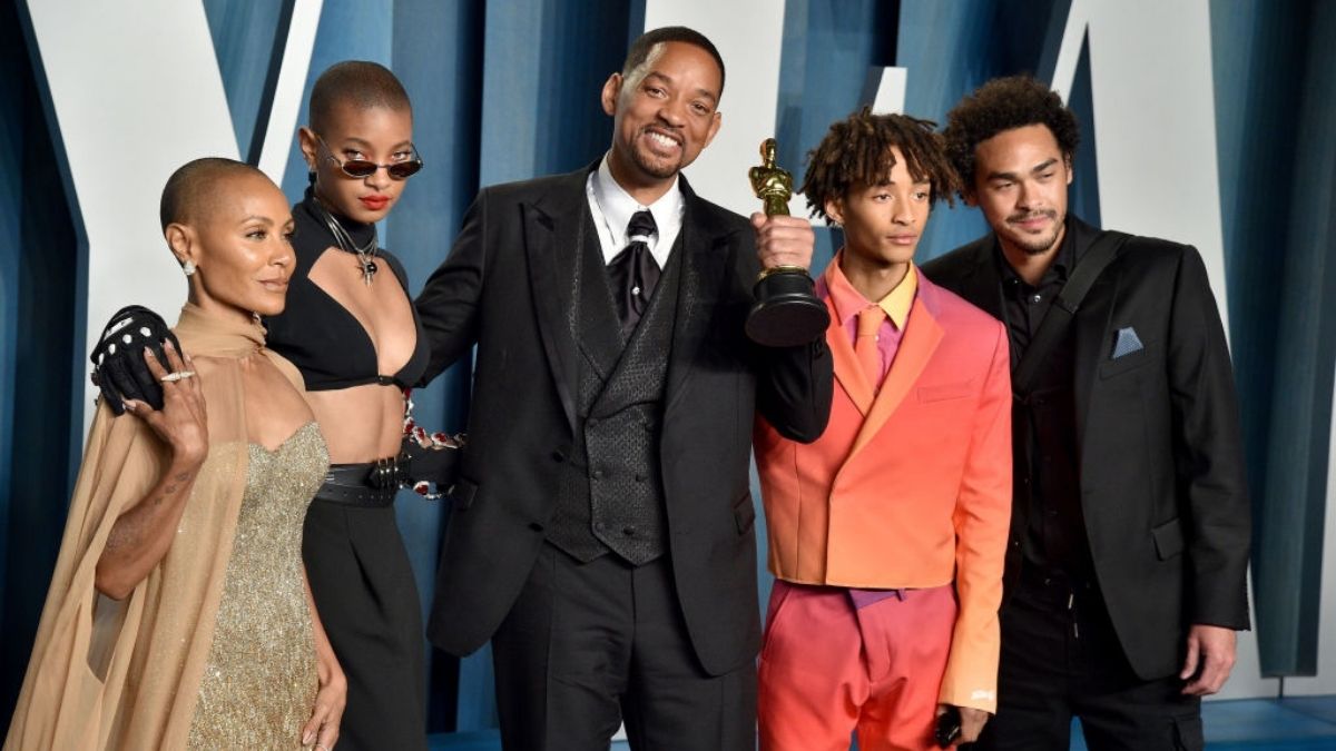 Así reaccionó de Jaden Smith tras el incidente de su padre y Chris Rock