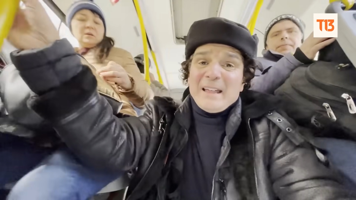 "Hay que irse": Jorge Said vivió momento de pánico al interior de un bus en Ucrania