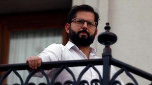 Protestas en Coquimbo: Presidente Gabriel Boric recibió un piedrazo