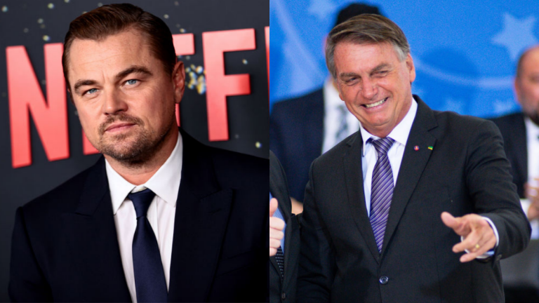 Leonardo DiCaprio Jair Bolsonaro