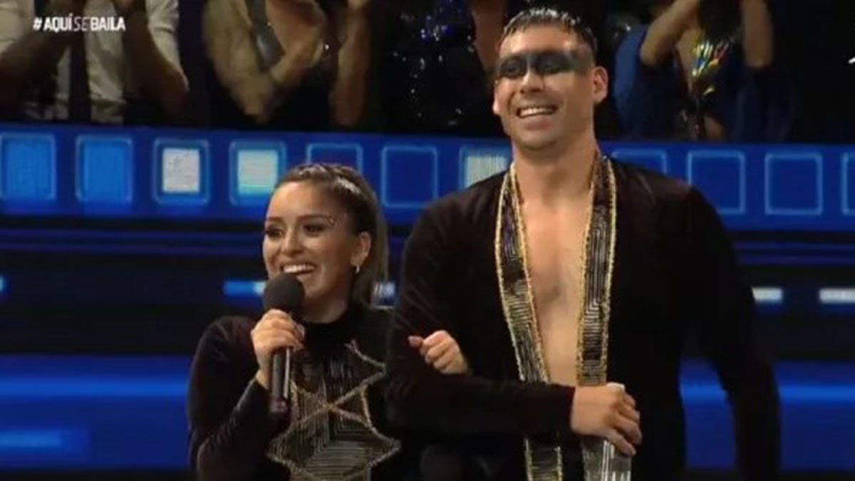 Pancho Solar echó al agua a Xiomara Herrera en Aquí se Baila: "Se da besos con otro de acá"