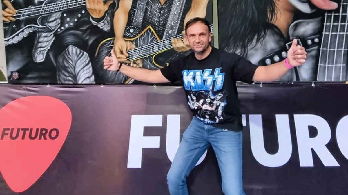 Rodrigo Sepúlveda cumplió su sueño en el concierto de Kiss en Chile